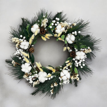 Artificial Christmas wreath